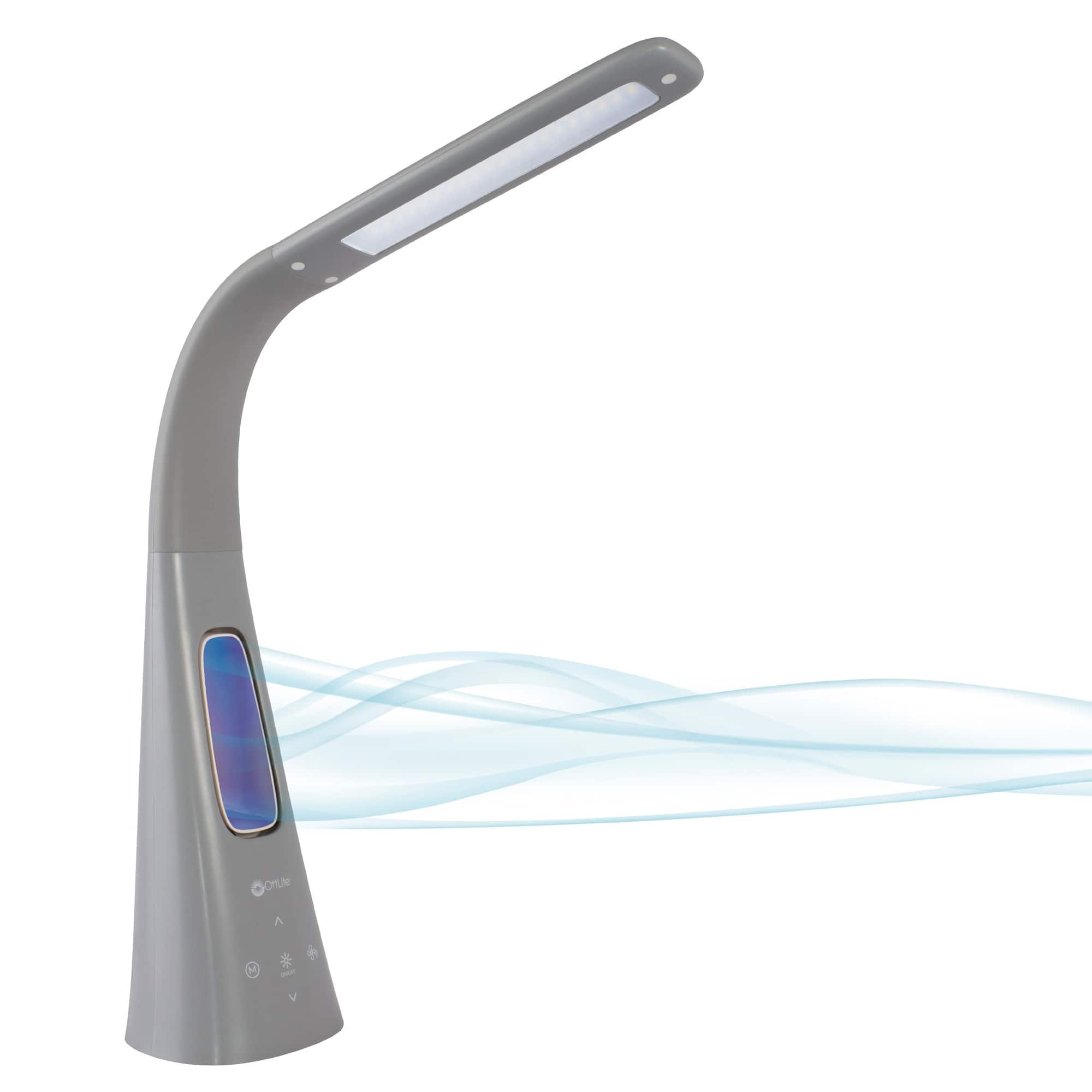 OttLite 26.5" Cool Breeze Fan Lamp